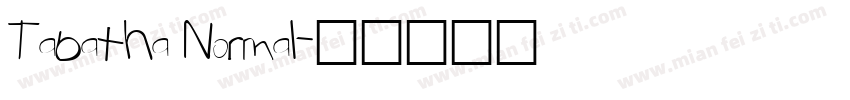 Tabatha Normal字体转换